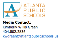 Atlanta Public Schools Media Contact Kimberly Willis Green Atlanta Public Schools Media Contact Kimberly Willis Green